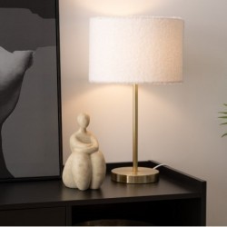 Lampe à poser "Tina" Doré, H.49 cm