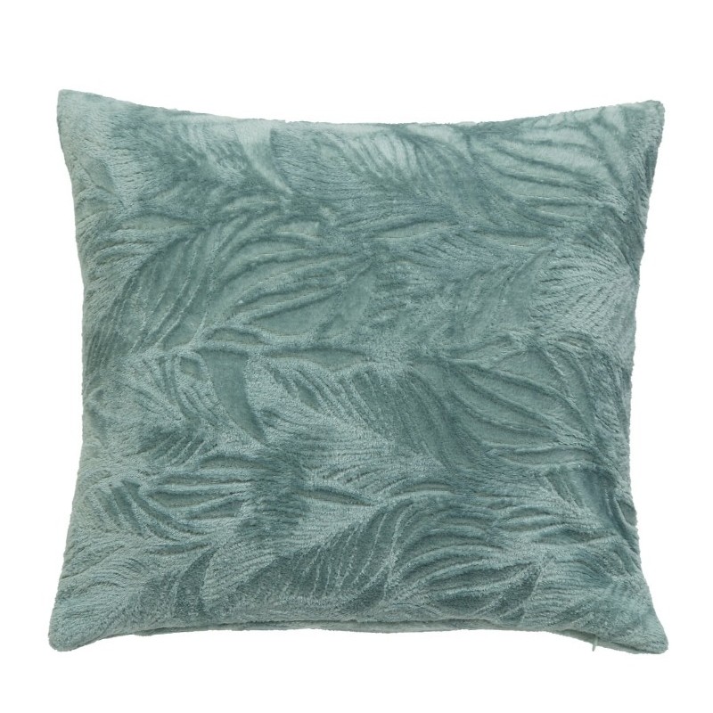 Coussin flanelle "Ryo" Bleu Clair, 40x40 cm