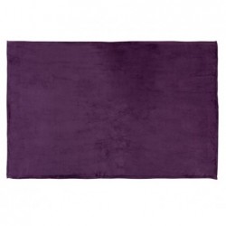 Plaid flanelle Violet, 130x180 cm