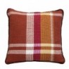 Coussin "Owen" Motif tartan, 45x45 cm