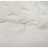 Coussin fourrure "Adriel" Beige, 38x58 cm