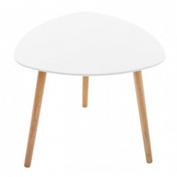 Tables gigognes "Mileo" Blanc, L.34/46/60 cm