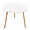 Tables gigognes "Mileo" Blanc, L.34/46/60 cm