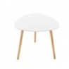 Tables gigognes "Mileo" Blanc, L.34/46/60 cm