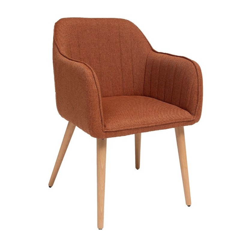 Fauteuil de table "Visoca" Ambre