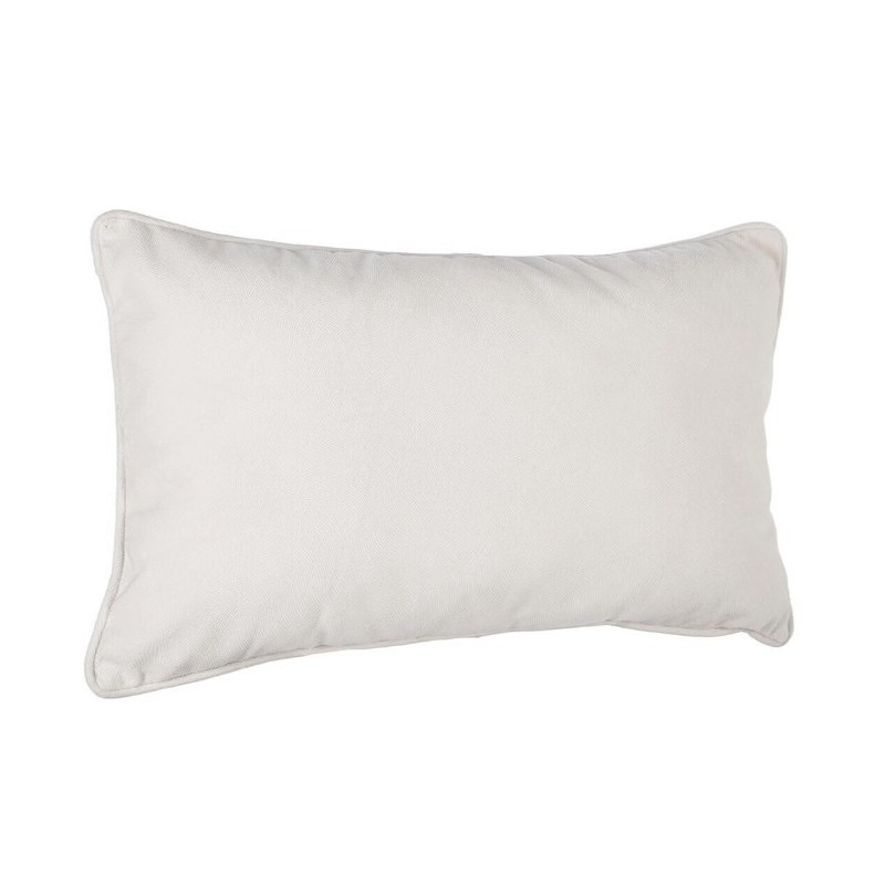 Coussin "Lilou" Blanc ivoire, 30x50 cm