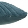 Coussin effet fourrure Bleu canard, 45x45 cm