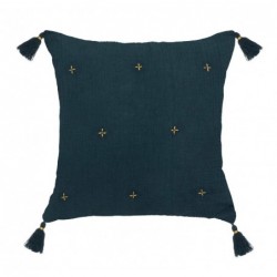 Coussin "Jamana" Bleu...