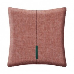 Coussin "Linah", coton Rose...