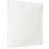 Coussin fourrure bouclé Beige, 45x45 cm