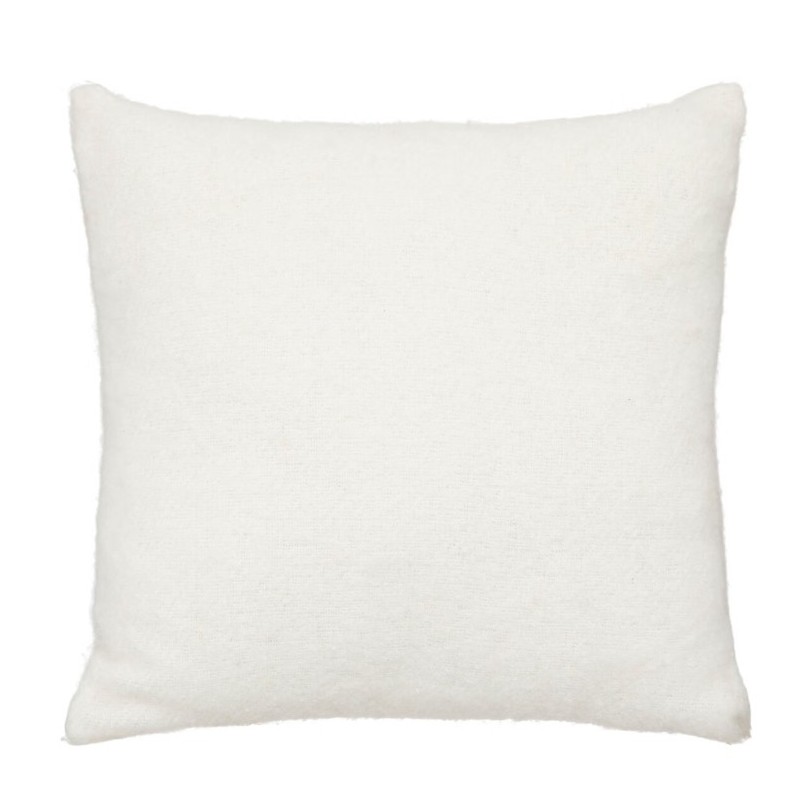 Coussin "Kodi" Blanc ivoire, 45x45 cm