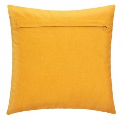 Coussin "Inca" Jaune moutarde, 40x40 cm