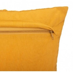 Coussin "Inca" Jaune moutarde, 40x40 cm