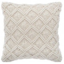 Coussin "Eté Indien" Beige,...