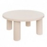 Table basse "Tella" Beige, D.70 cm