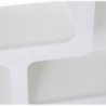 Meuble 4 niches Soleya Blanc, 75x30 cm