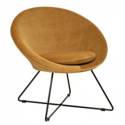 Fauteuil Evan Velours,...