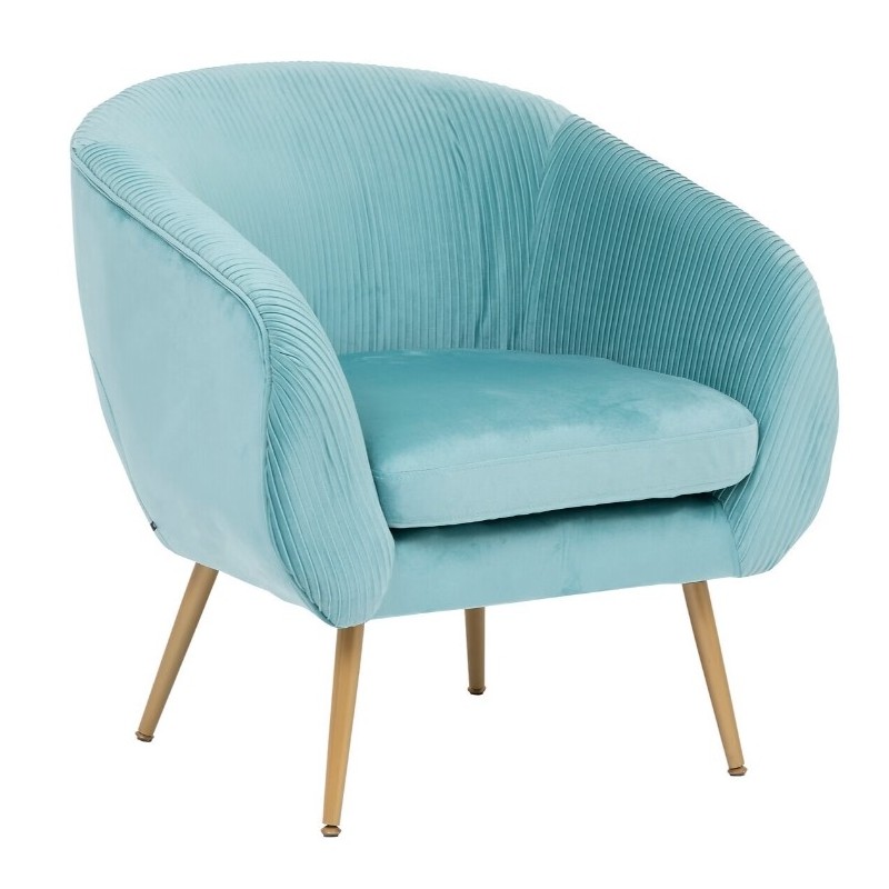 Fauteuil "Solaro"
Velours, Vert jade