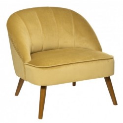 Fauteuil "Naova"
Velours,...