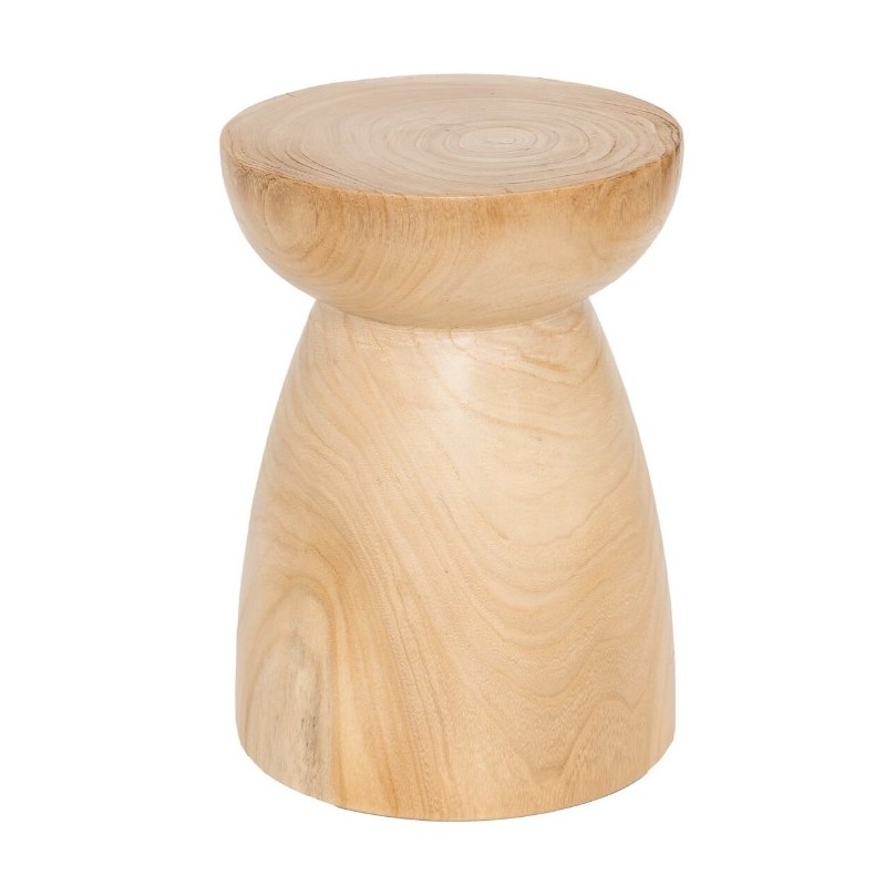 Table d'appoint totem "Jafar"
Bois naturel, D.28 cm