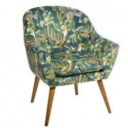 Fauteuil "Sango" Velours...